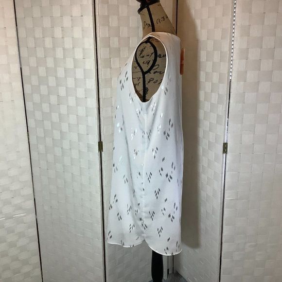 NWT Gianni Bini white dress size large - Picture 5 of 8